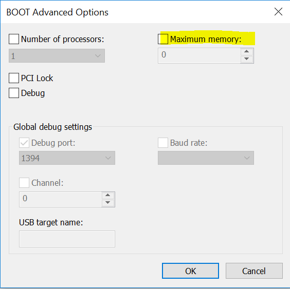 System configuration