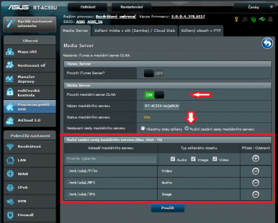 DLNAset1.png (137.67 KiB) Zobrazeno 2998 x DLNA ON