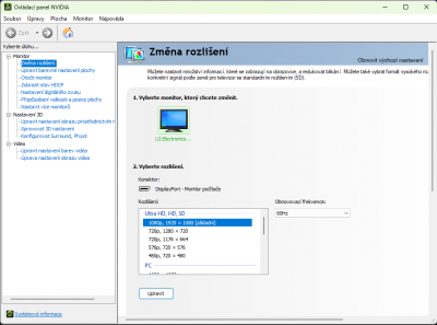Ovládací panel NVIDIA.png (66.02 KiB) Zobrazeno 1507 x Ovládací panel NVIDIA